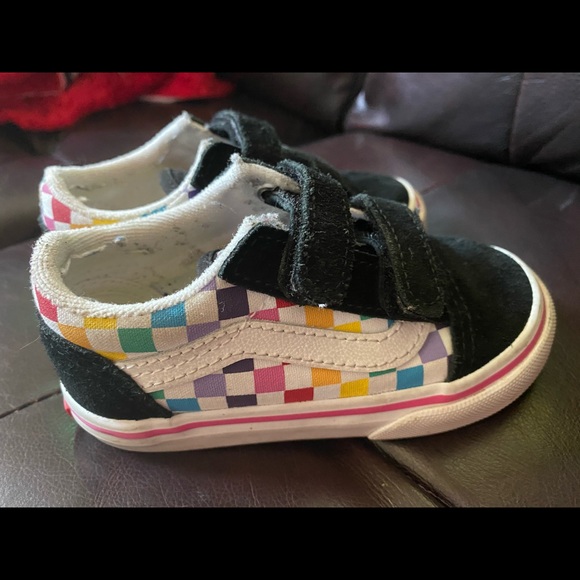 Girls vans size 7 - Picture 2 of 5